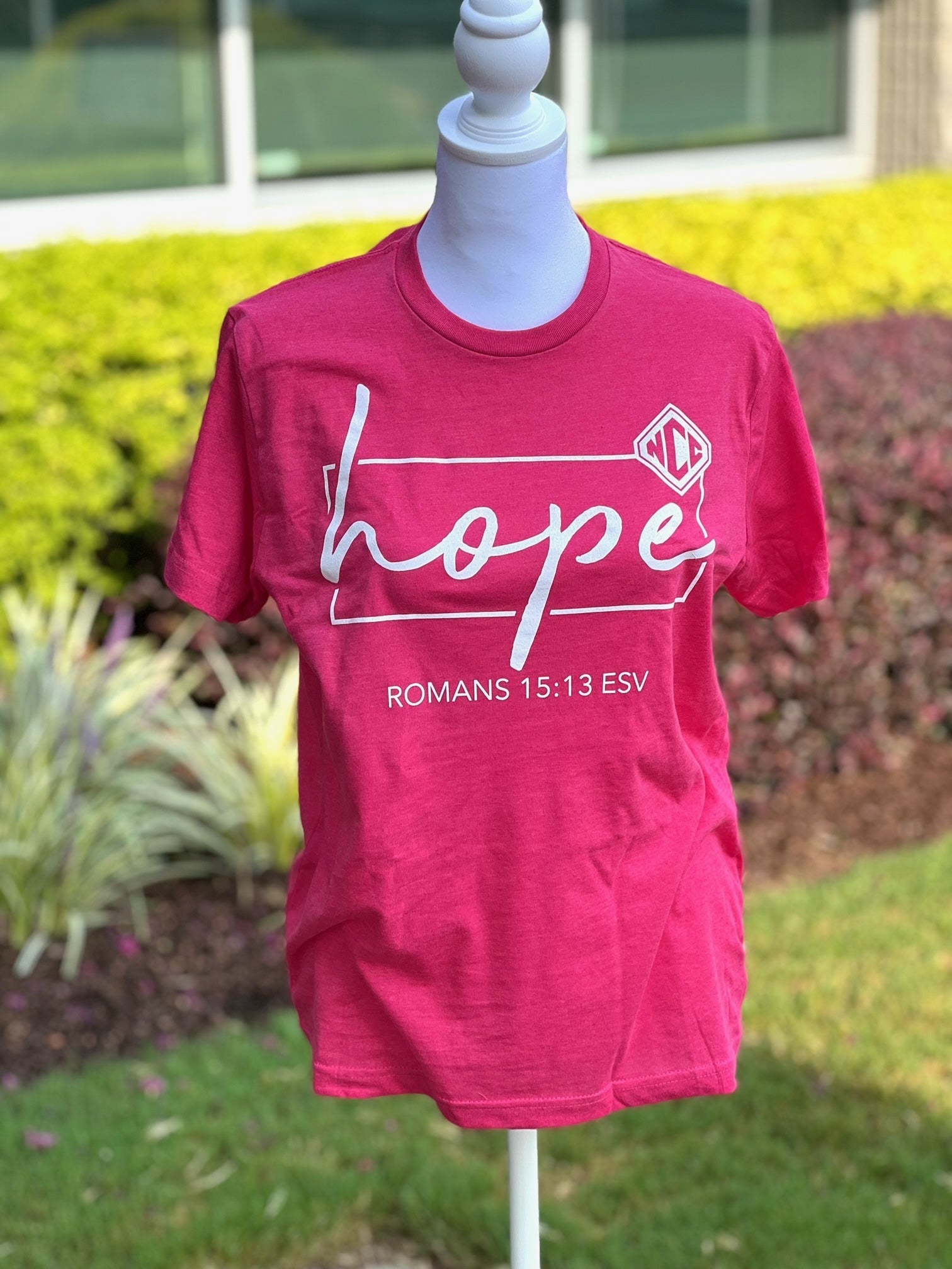 Tee Short Sleeve Vintage Pink Hope Youth North Cobb Christian tee-short-sleeve-vintage-pink-hope-youth-north-cobb-christian